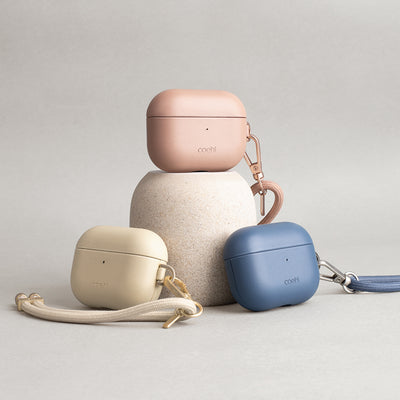 Apple Airpods Pro 2 Kılıf Askı Aparatlı Coehl Haven Kapak Pembe