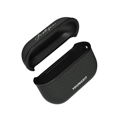 Airpods Pro 2 Kılıf M-safe Şarj Özellikli Aramid Fiber Youngkit 1500D Kevlar Extreme Wing Serisi Kılıf