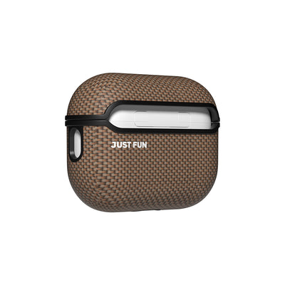 Apple Airpods Pro 2 Kılıf M-safe Şarj Özellikli Aramid Fiber Youngkit 1500D Kevlar Extreme Wing Serisi Kapak Gold