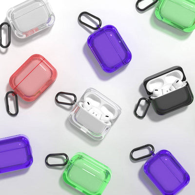 Apple Airpods Pro 2 Kılıf Saydam Jelly Tasarımlı Youngkit Candy Serisi Kılıf Yeşil