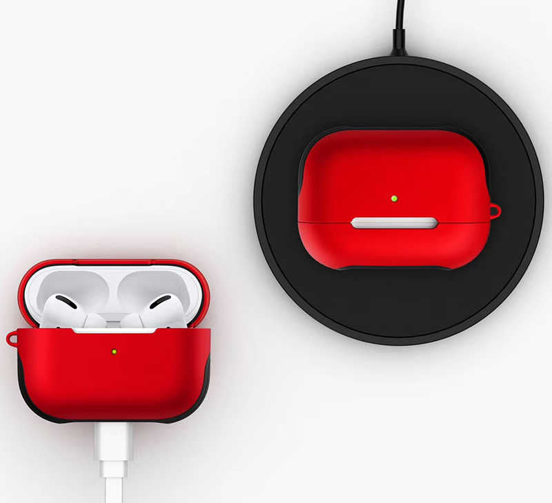 Apple Airpods Pro Kılıf Zore Shockproof Silikon