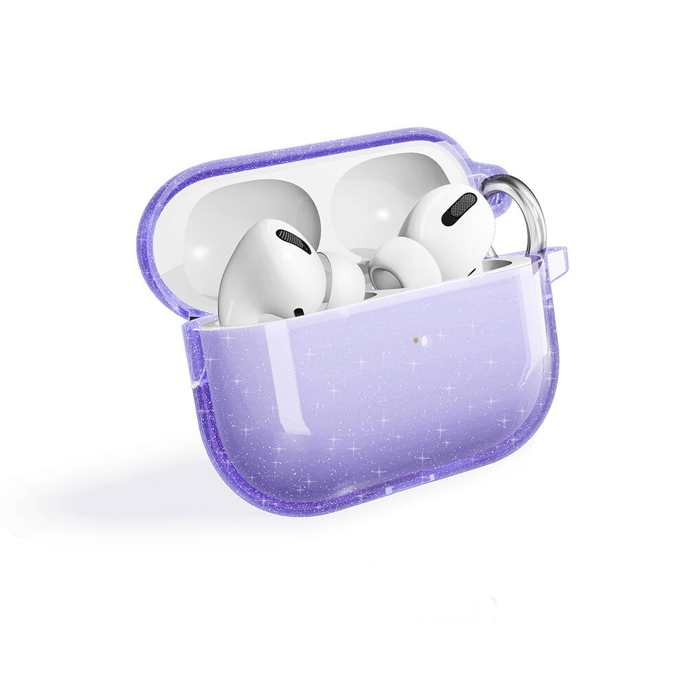 Apple Airpods Pro 2 Zore Allstar Airbag 32 Parlayan Simli Saydam Renkli Kılıf