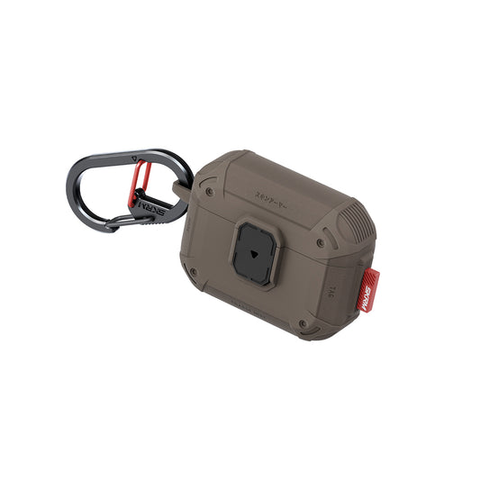 Airpods Pro 3 Kılıf Airbagli Yivli Köşe Kilit Tasarımlı 360 Derece Koruma Skinarma Mecha LE Kılıf