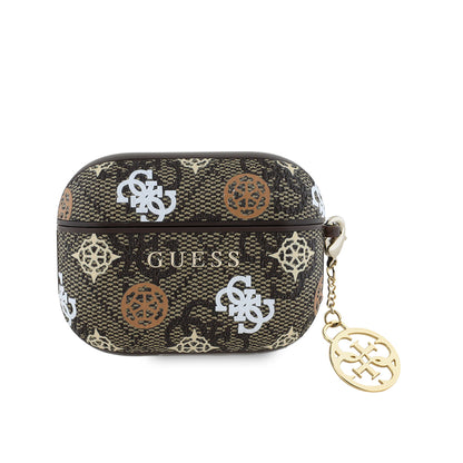 Airpods Pro Kılıf Guess Orjinal Lisanslı 4G Desenli Yazı Logolu Peony Kılıf