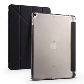 Apple iPad 10.2 2021 (9.Nesil) Kılıf Zore Tri Folding Kalem Bölmeli Standlı Kılıf