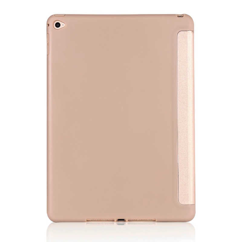 Apple iPad 10.2 2021 (9.Nesil) Kılıf Zore Tri Folding Standlı Kılıf Gold