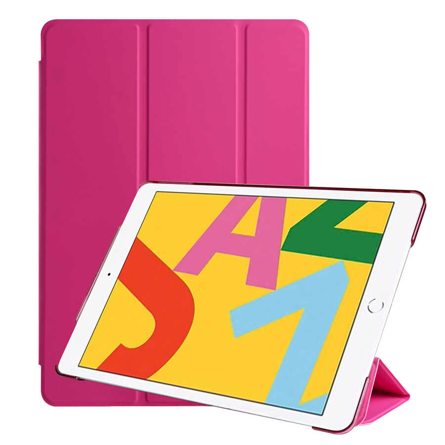 Apple iPad 10.2 2021 (9.Nesil) Zore Smart Cover Standlı 1-1 Kılıf