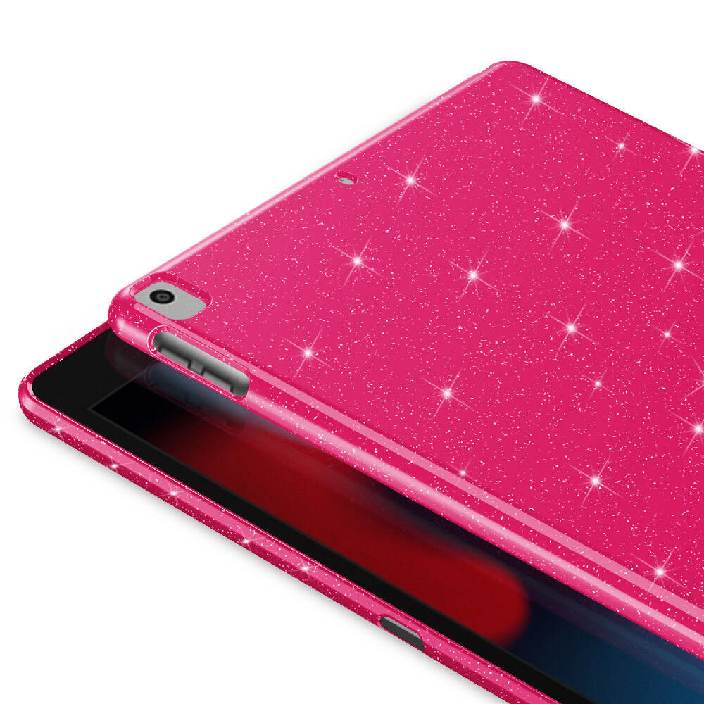 Apple iPad 10.2 2021 (9th Generation) Zore Tablet Koton Case with Glittering Shiny Appearance