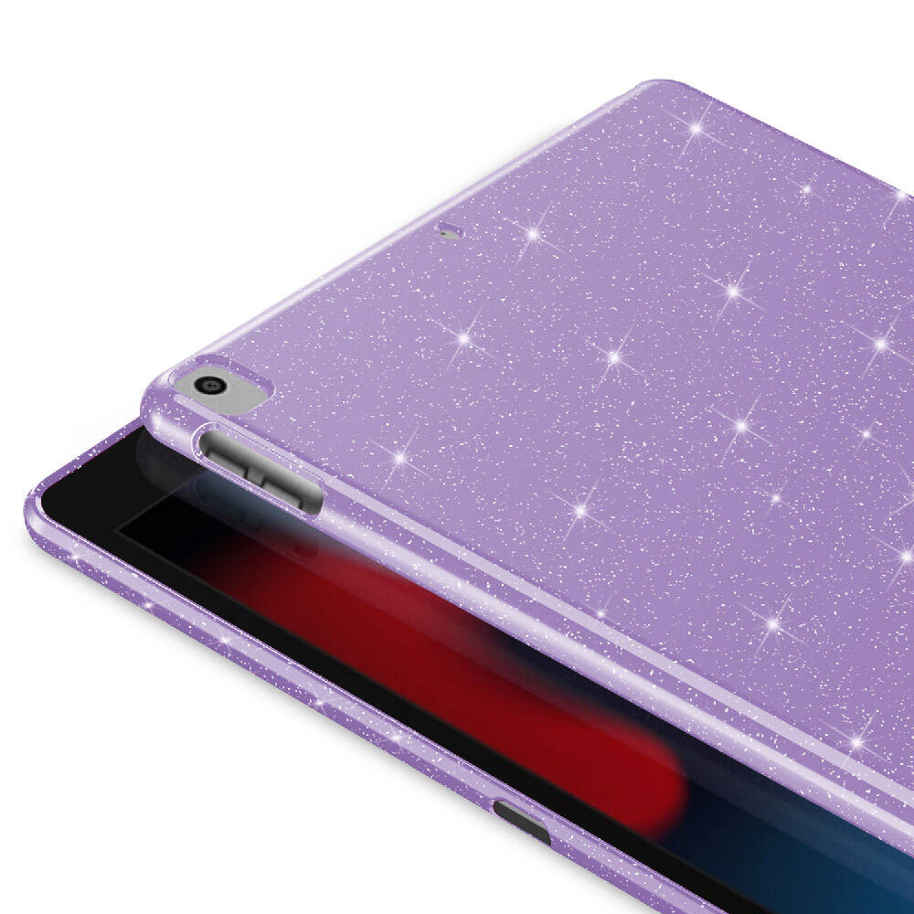 Apple iPad 10.2 2021 (9th Generation) Zore Tablet Koton Case with Glittering Shiny Appearance