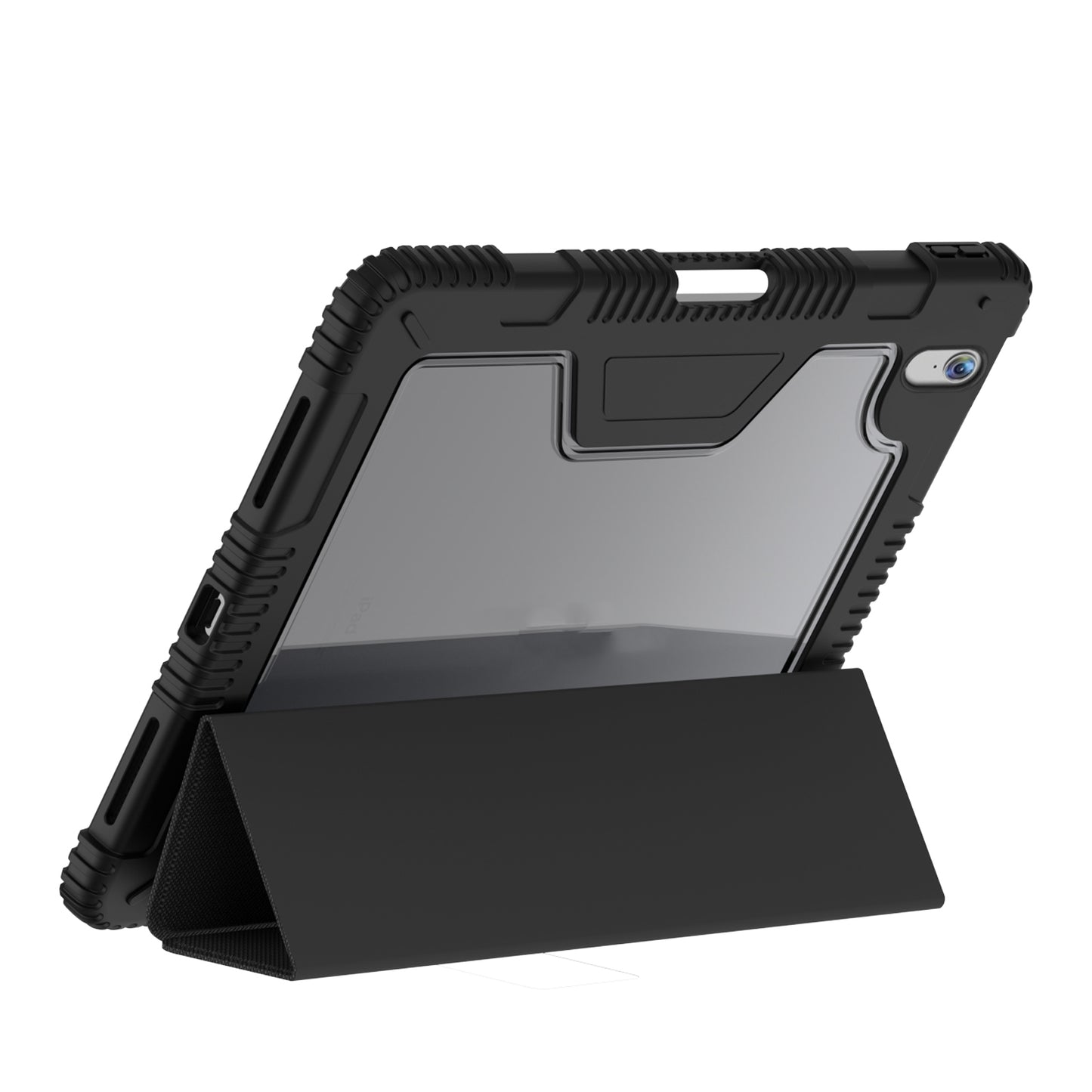 iPad 10.9 2022 (10.Nesil) Raptic Armor Serisi Airbagli Katlanabilir Standlı Smart Cover Kılıf