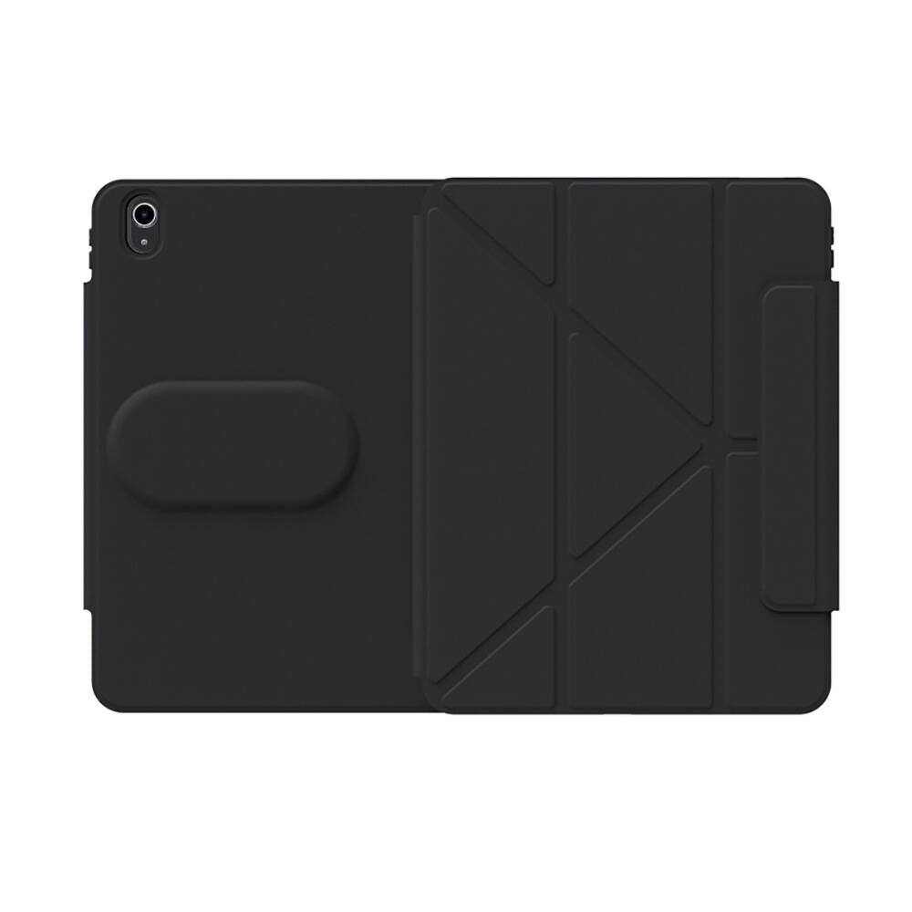 Apple iPad 10.9 2022 (10.Nesil) Wiwu 360° Dönebilen Standlı Magnetik Koruyucu Tablet Kılıfı Pembe