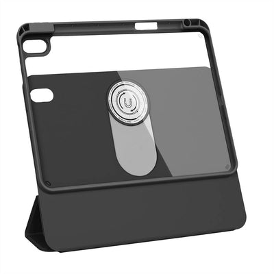 Apple iPad 10.9 2022 (10.Nesil) Wiwu 360° Dönebilen Standlı Magnetik Koruyucu Tablet Kılıfı Mavi Açık