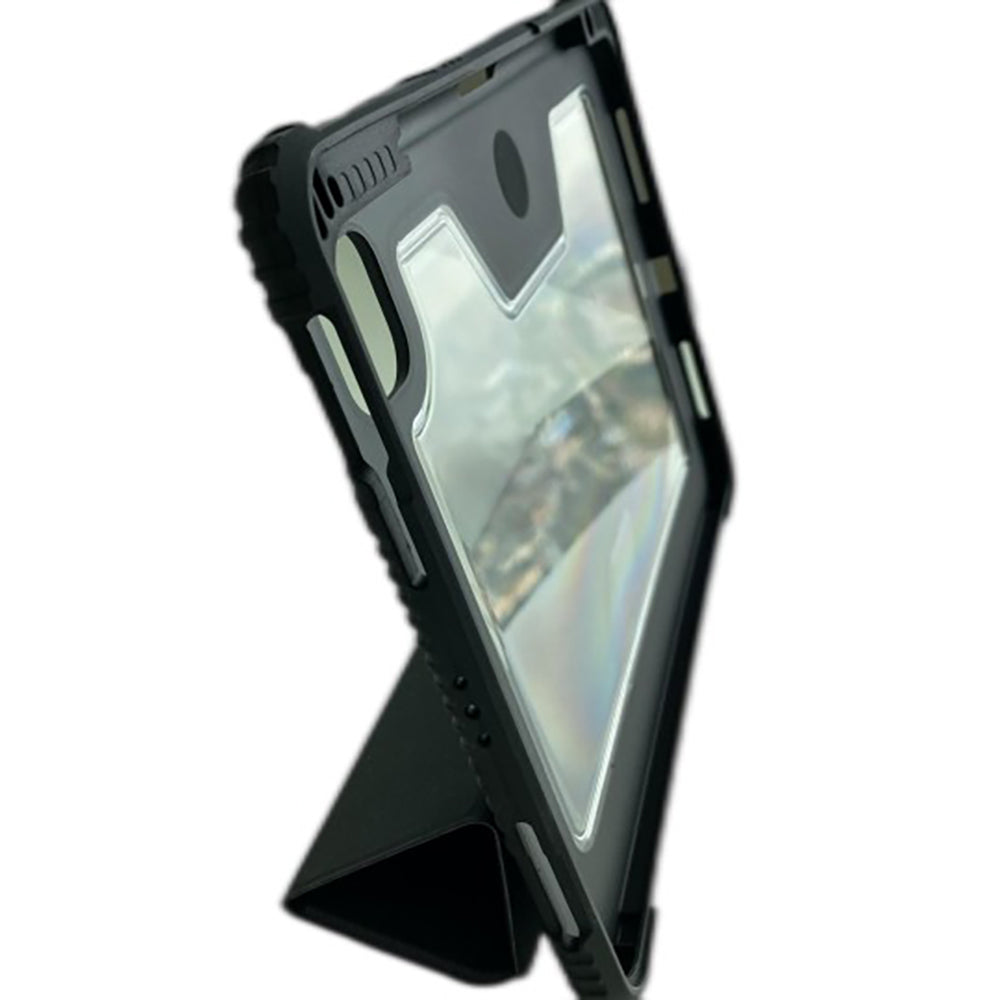 iPad 11.Nesil 2025 Raptic Armor Serisi Airbagli Katlanabilir Standlı Smart Cover Kılıf