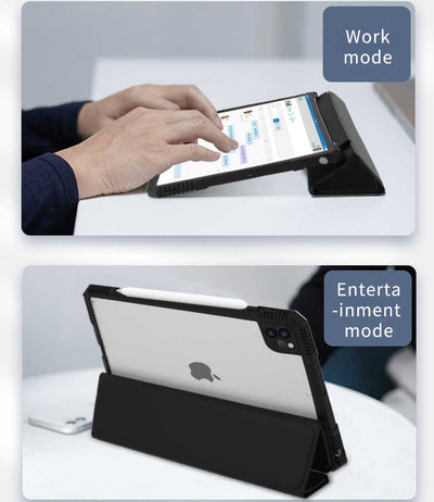 Apple iPad 6 Air 2 Wiwu Alpha Tablet Kılıf Siyah
