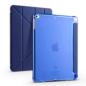 Apple iPad 9.7 2018 (6.Nesil) Kılıf Zore Tri Folding Kalem Bölmeli Standlı Kılıf