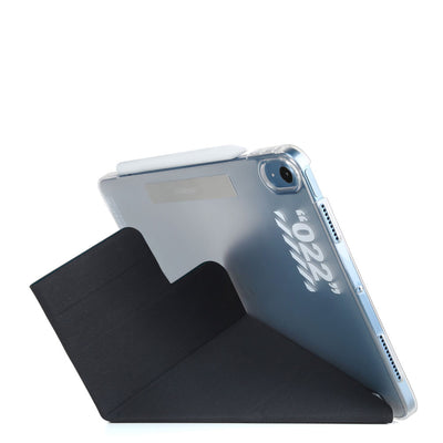 Apple iPad Air 10.9 2020 (4.Nesil) Kılıf SkinArma Kalemlikli Arkası Şeffaf Standlı Magnetik Taihi Sora Kılıf Kırmızı