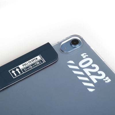 Apple iPad Air 10.9 2020 (4.Nesil) Kılıf SkinArma Kalemlikli Arkası Şeffaf Standlı Magnetik Taihi Sora Kılıf Mavi