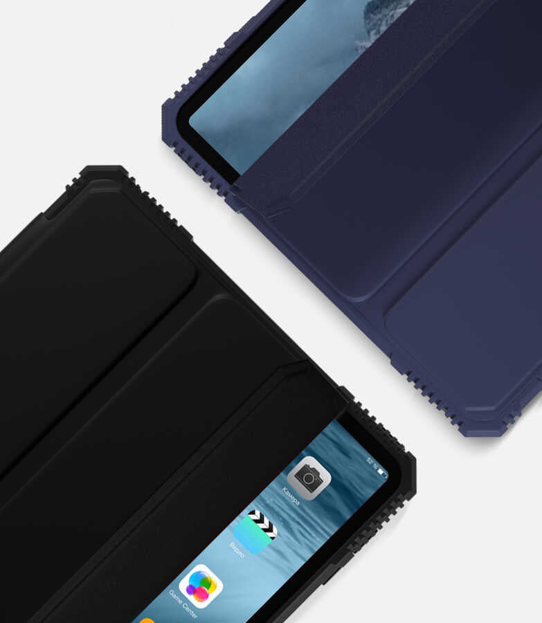 Apple iPad Air 10.9 2020 (4.Nesil) Wiwu Alpha Tablet Kılıf Siyah