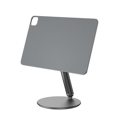 Apple iPad Air 10.9 2022 (5.Nesil) Wiwu ZM-310 360 Derece Dönebilen Magnetik Başlıklı Tablet Standı Gri