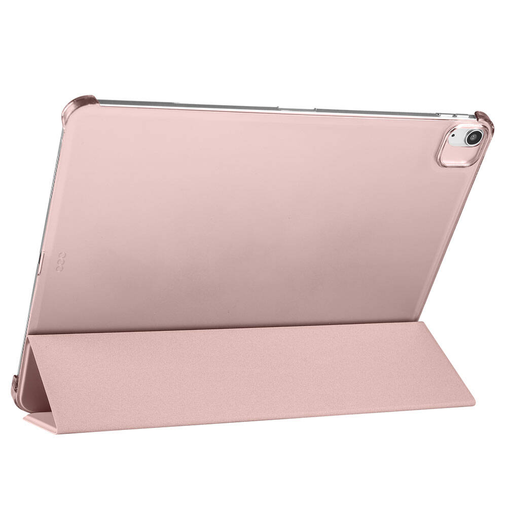 Apple iPad Air 10.9 2022 (5.Nesil) Zore Smart Cover Kalem Bölmeli Standlı 1-1 Kılıf