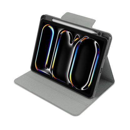 iPad Air 11 2024 Raptic Spin Detachable Folio PU Ayrılabilir Kalem Bölmeli Standlı Kılıf