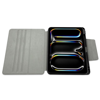 iPad Air 11 2024 Raptic Spin Detachable Folio PU Ayrılabilir Kalem Bölmeli Standlı Kılıf