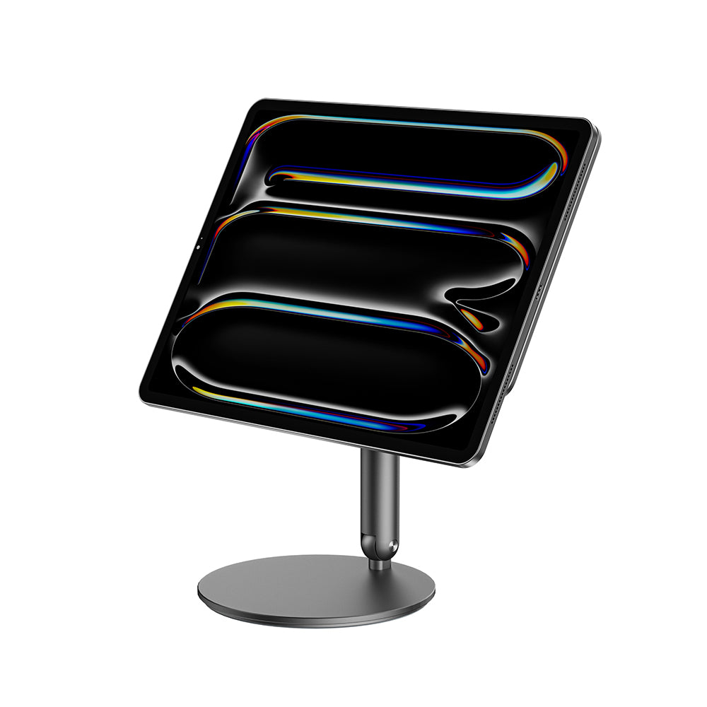 Apple iPad Air 11 2024 Wiwu ZM-310 360 Derece Dönebilen Magnetik Başlıklı Tablet Standı Gri