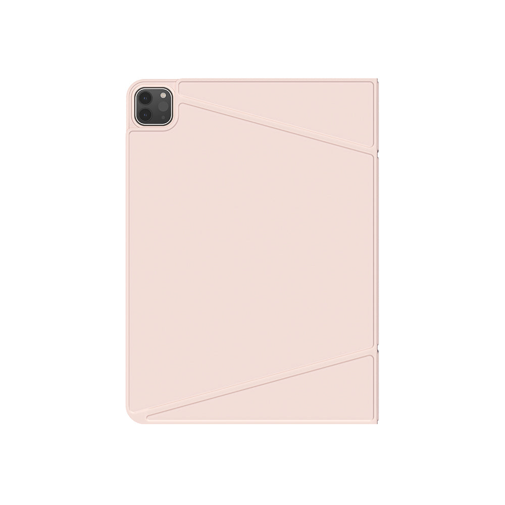 Apple iPad Air 11 2025 M3 Amazingthing Matte Pro Mag Folio Katlanabilir Magnetik Standlı Kılıf Siyah