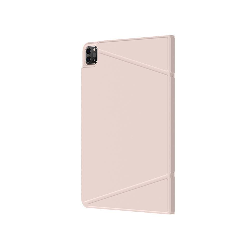 Apple iPad Air 11 2025 M3 Amazingthing Matte Pro Mag Folio Katlanabilir Magnetik Standlı Kılıf Siyah