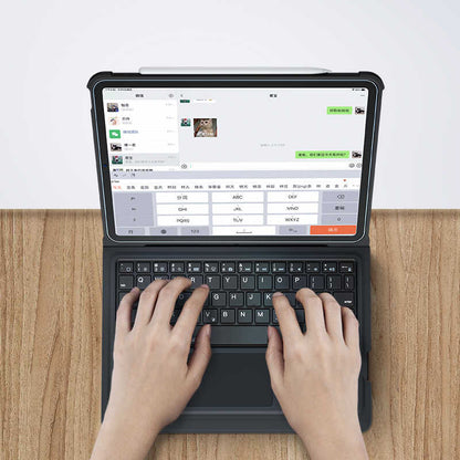 iPad Air 11 2025 M3 Benks Multifunctional Kablosuz Klavyeli Kılıf