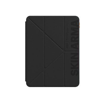 iPad Air 11 2025 M3 Kılıf SkinArma Kabartma Baskı Tasarımlı 360 Tam Koruma Arkası Şeffaf Standlı Gamma Kılıf