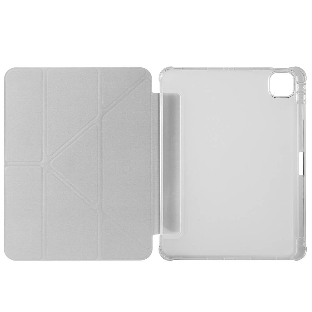 Apple iPad Air 11 2025 M3 Kılıf Zore Tri Folding Kalem Bölmeli Standlı Kılıf Lacivert