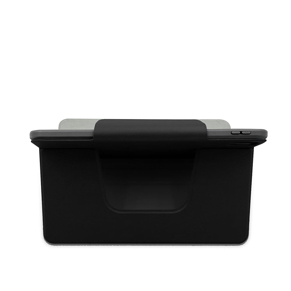 Apple iPad Air 11 2025 M3 Raptic Spin Detachable Folio PU Ayrılabilir Kalem Bölmeli Standlı Kılıf Lacivert
