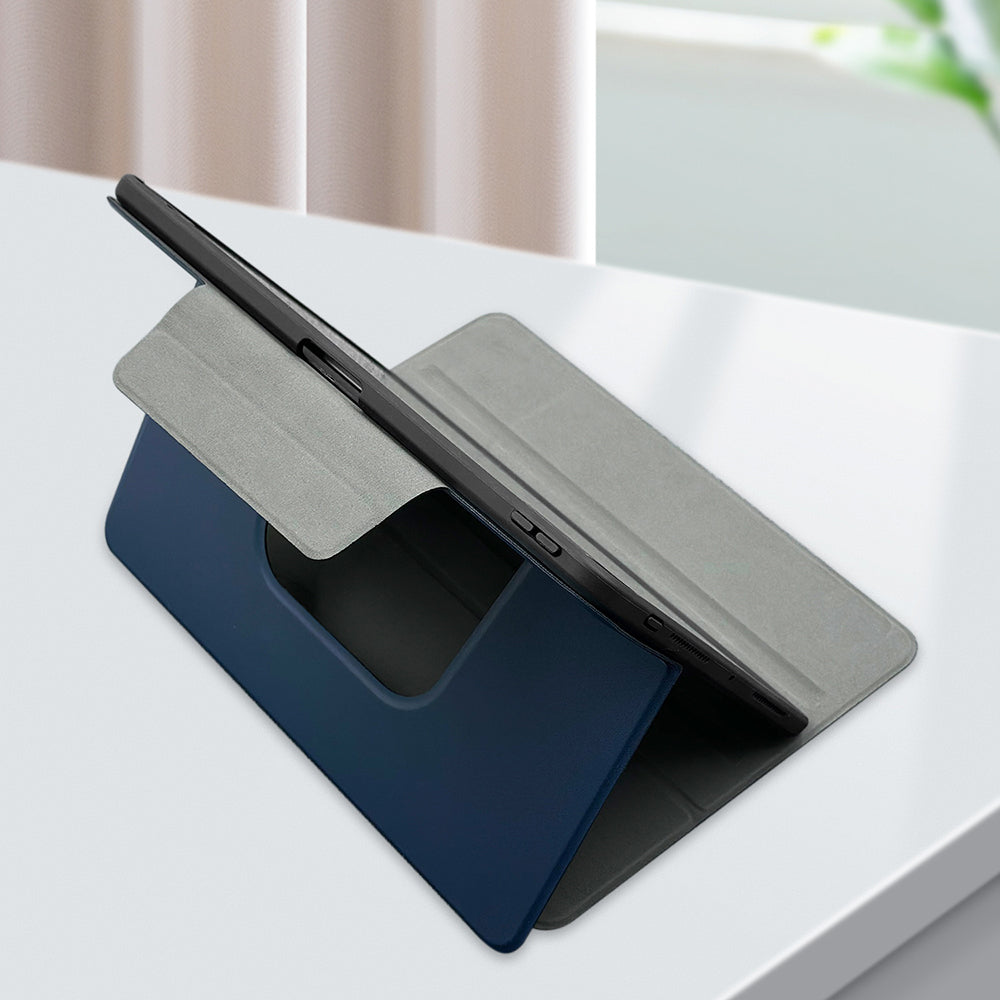 iPad Air 11 2025 M3 Raptic Spin Detachable Folio PU Ayrılabilir Kalem Bölmeli Standlı Kılıf