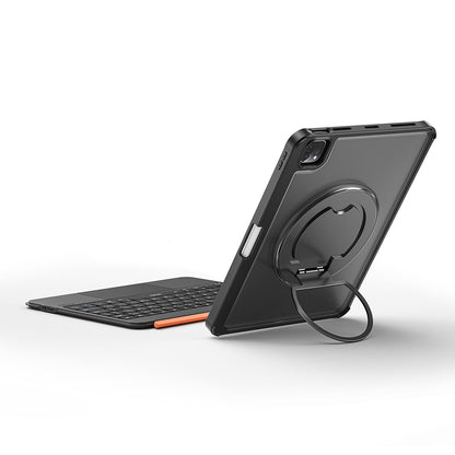 iPad Air 11 2025 M3 Wiwu MK-007 Combo Pro Kalem Bölmeli Klavyeli Standlı Kılıf