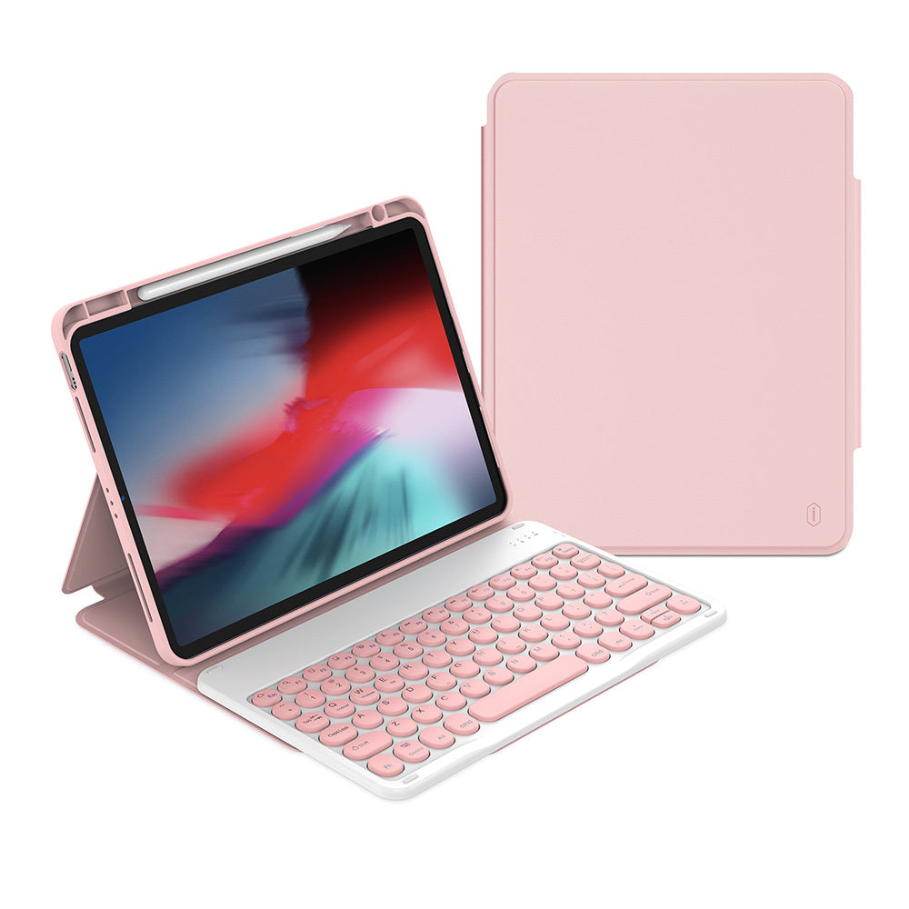iPad Air 11 2025 M3 Wiwu Protective Gizli Kalem Bölmeli Klavyeli Kılıf