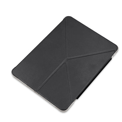 iPad Air 13 2024 Raptic Clear Folio Airbagli Şeffaf Kılıflı Katlanabilir Standlı Kılıf