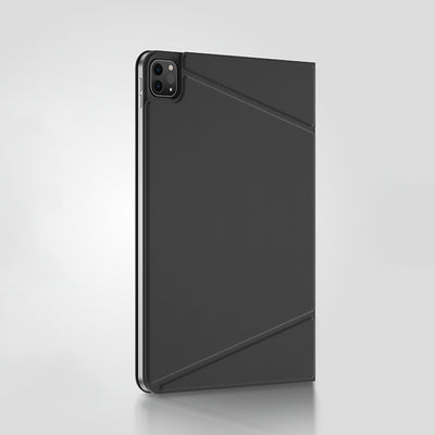 Apple iPad Air 13 2025 M3 Amazingthing Matte Pro Mag Folio Katlanabilir Magnetik Standlı Kılıf Mavi