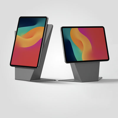 Apple iPad Air 13 2025 M3 Amazingthing Matte Pro Mag Folio Katlanabilir Magnetik Standlı Kılıf Mavi