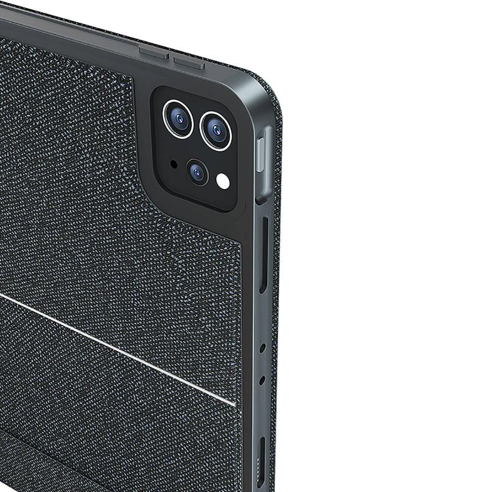 iPad Air 13 2025 M3 Wiwu Mag Touch Klavyeli Standlı Kılıf