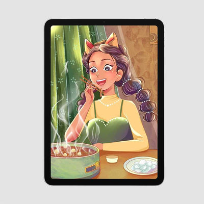 Apple iPad Mini 2021 (6.Nesil) Wiwu Removable Mıknatıslı Ekran Koruyucu Siyah