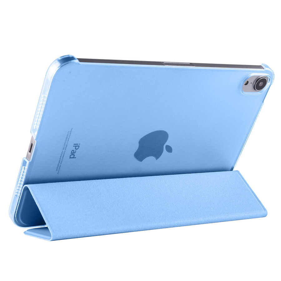 Apple iPad Mini 2021 (6.Nesil) Zore Smart Cover Standlı 1-1 Kılıf