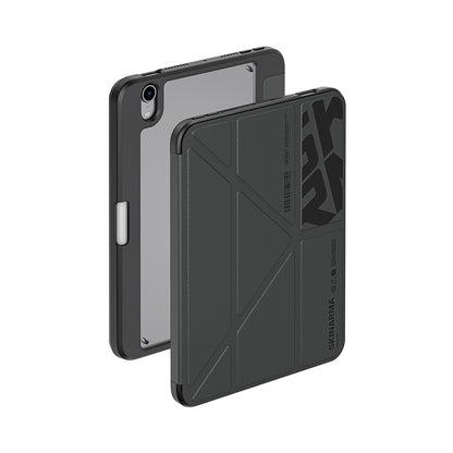 iPad Mini 2024 (7.Nesil) Kılıf Skinarma Desenli Airbag Tasarımlı Standlı Spunk Kılıf