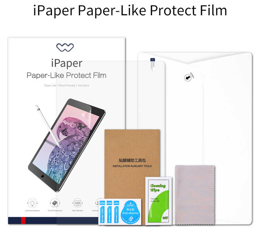 Apple iPad Mini 4 Wiwu iPaper Like Tablet Ekran Koruyucu