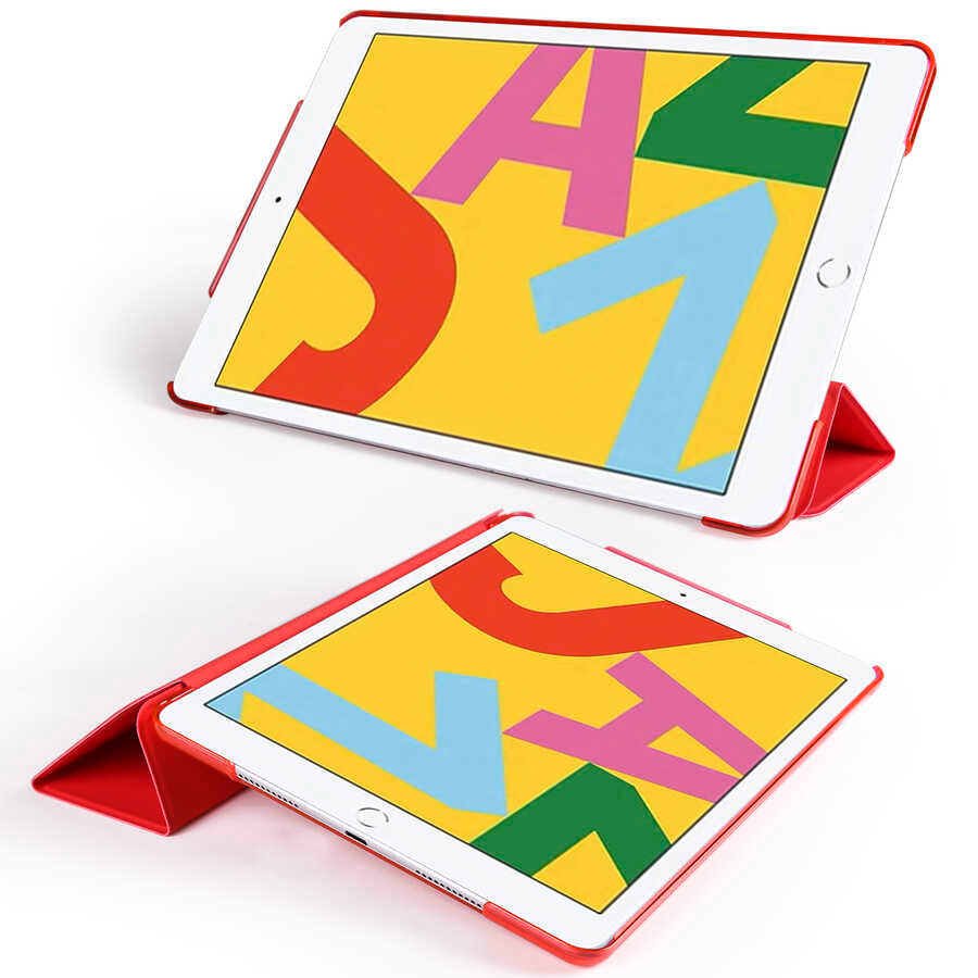 Apple iPad 10.2 (8.Nesil) Zore Smart Cover Standlı 1-1 Kılıf