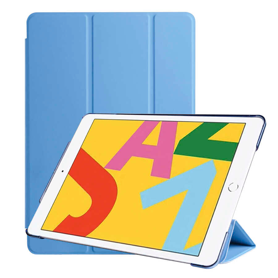 Apple iPad 10.2 (8.Nesil) Zore Smart Cover Standlı 1-1 Kılıf