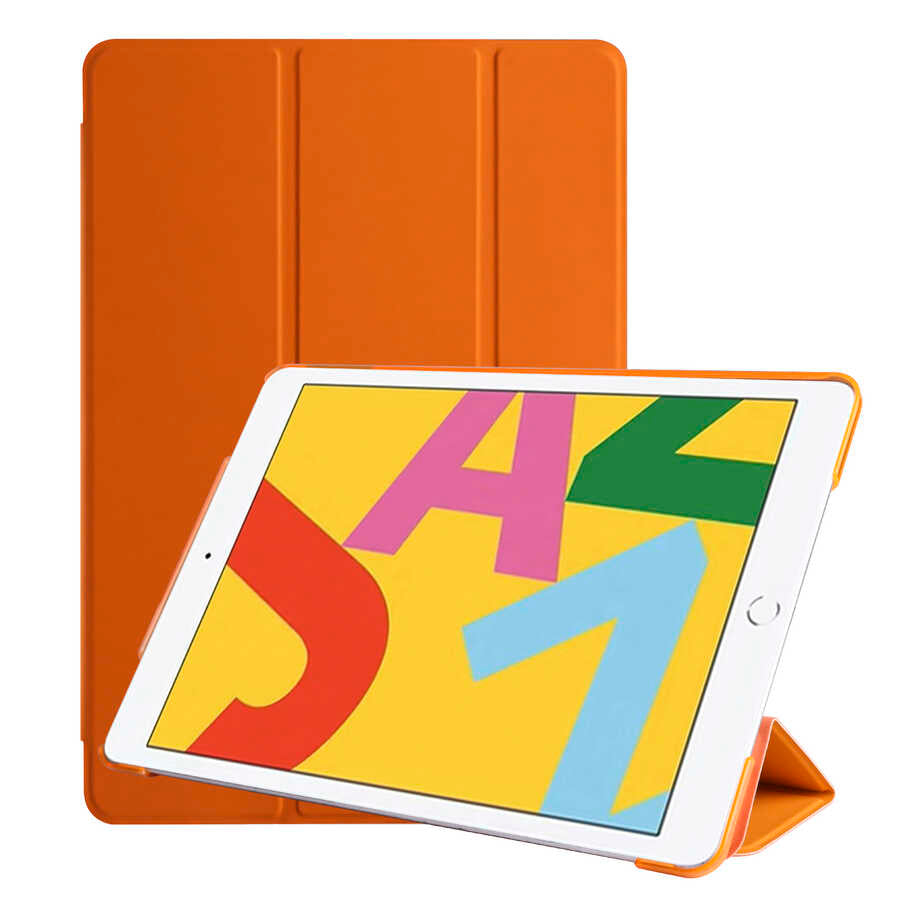 Apple iPad 10.2 (8.Nesil) Zore Smart Cover Standlı 1-1 Kılıf