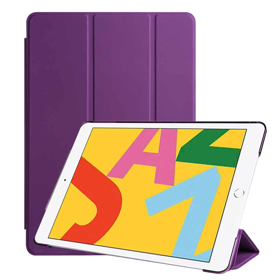 Apple iPad 10.2 (8.Nesil) Zore Smart Cover Standlı 1-1 Kılıf