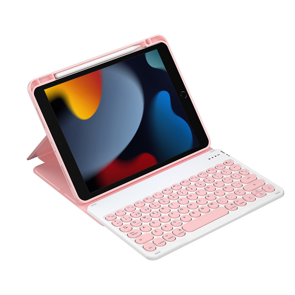 Apple iPad Pro 10.5 (7.Nesil) Wiwu Protective Gizli Kalem Bölmeli Klavyeli Kılıf Siyah