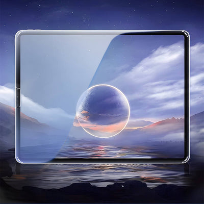 Apple iPad Pro 10.5 (7.Nesil) Wiwu Wi-GQ002 iVista 5 Katmanlı Temperli Cam Ekran Koruyucu + Kolay Uygulama Aparatı Renksiz